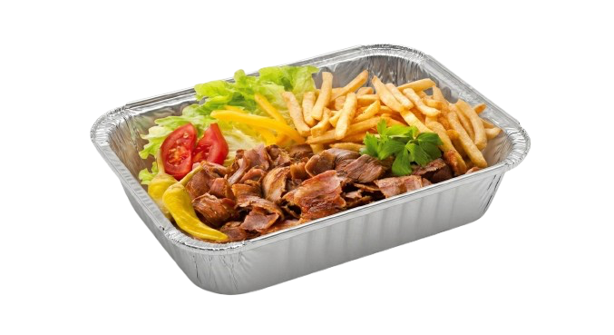 Barquette Shawarma frites